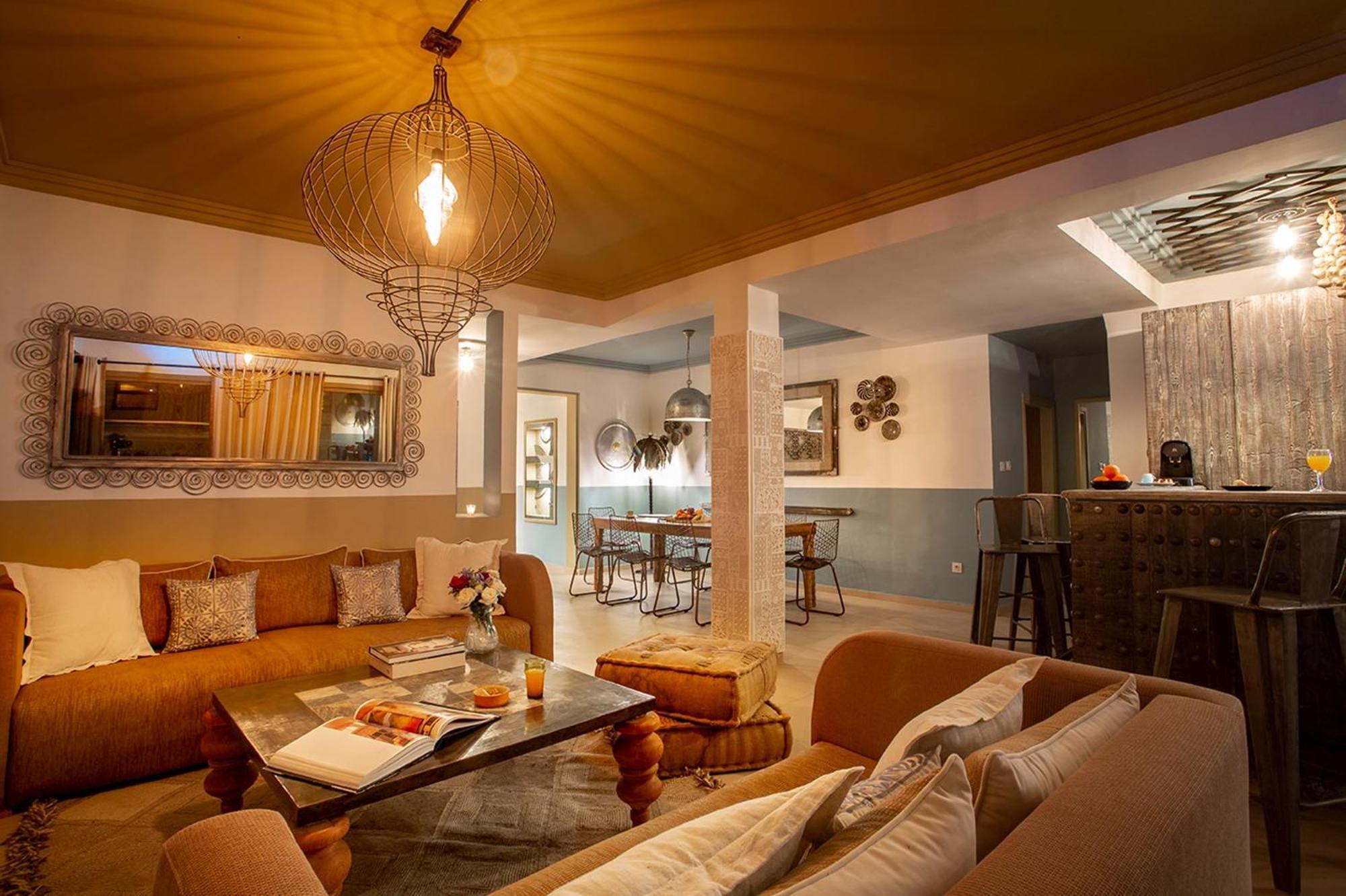 Appartement Les Tanneurs Penthouse Marrakech à Marrakesh Extérieur photo
