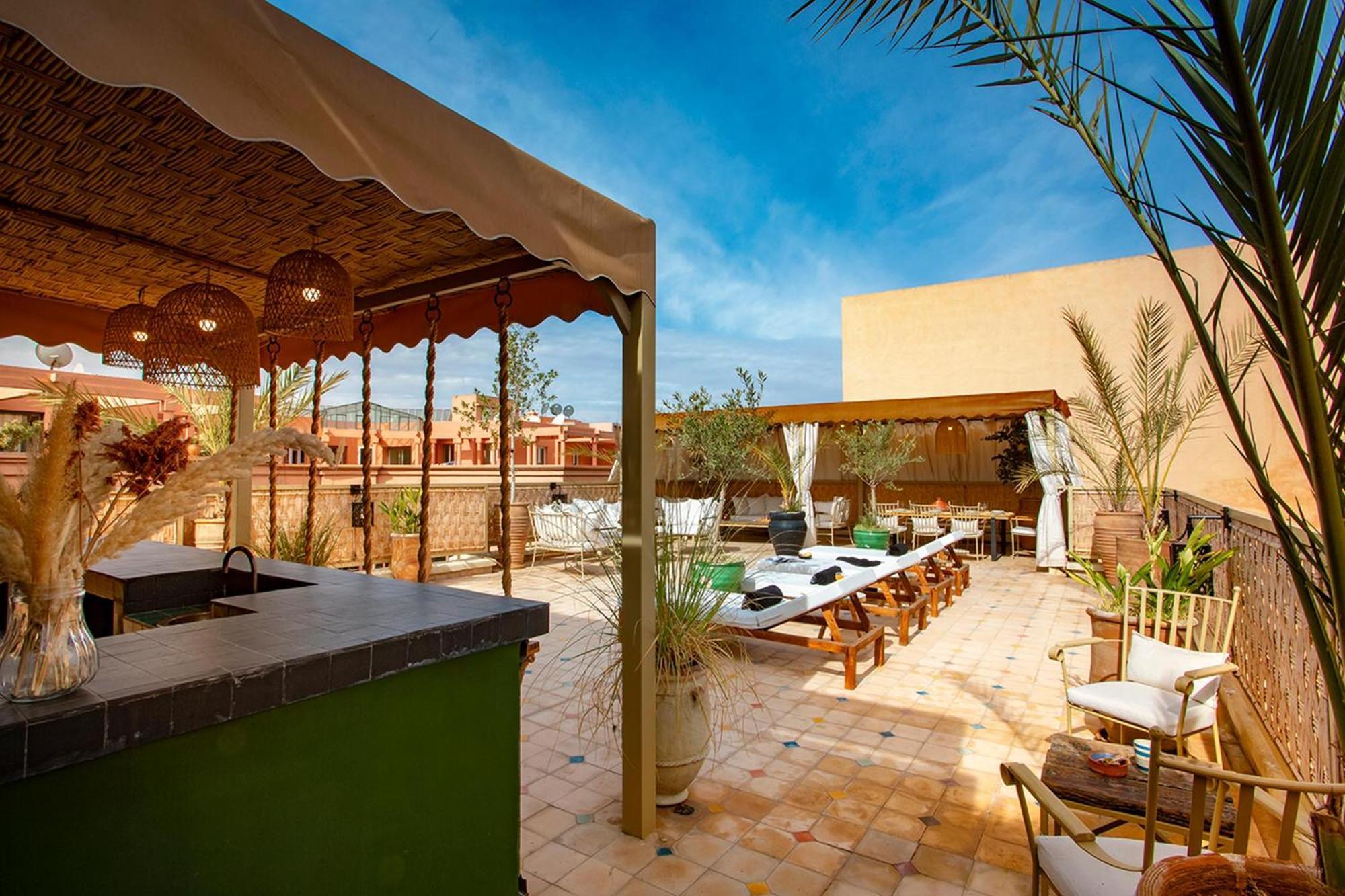 Appartement Les Tanneurs Penthouse Marrakech à Marrakesh Extérieur photo