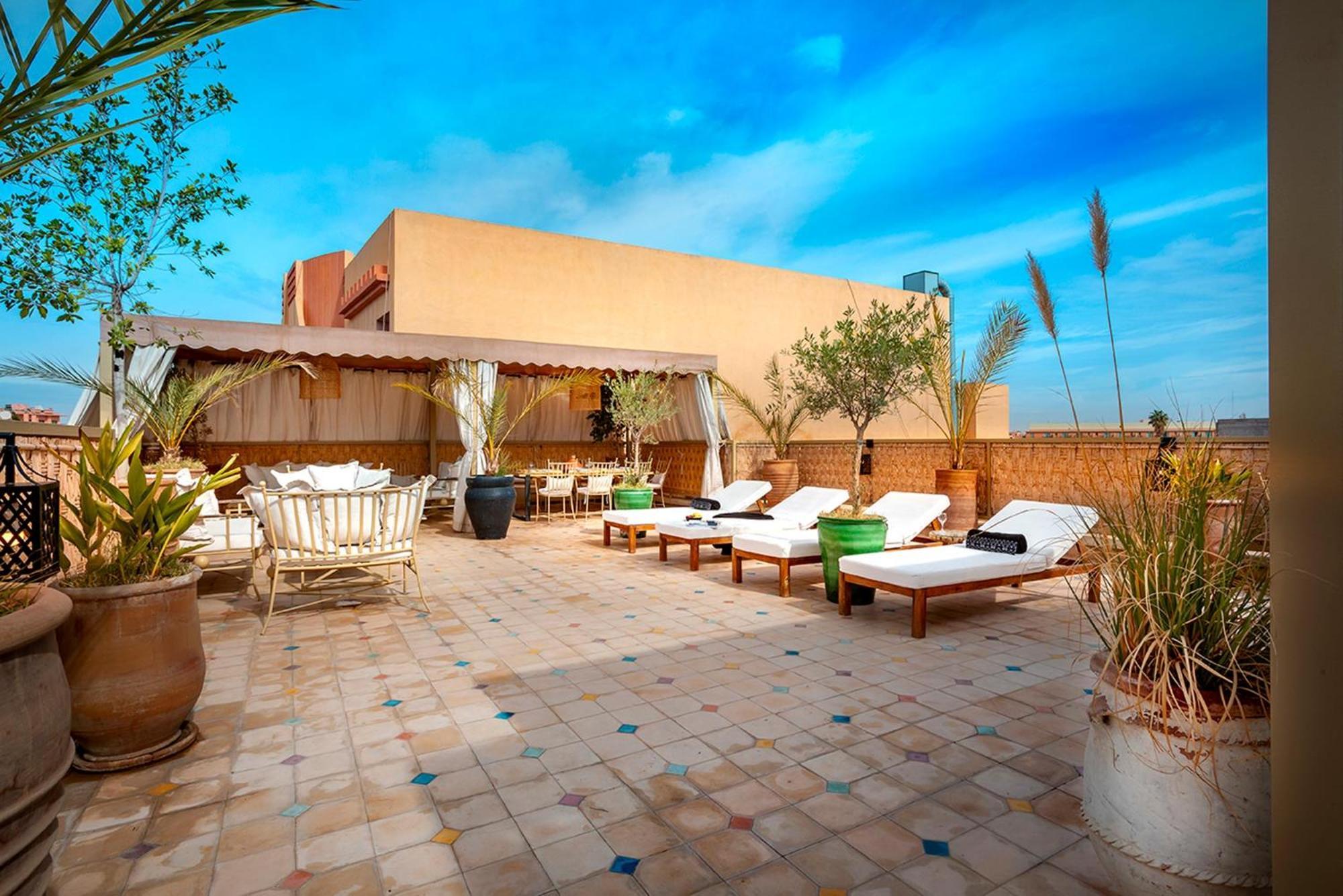 Appartement Les Tanneurs Penthouse Marrakech à Marrakesh Extérieur photo