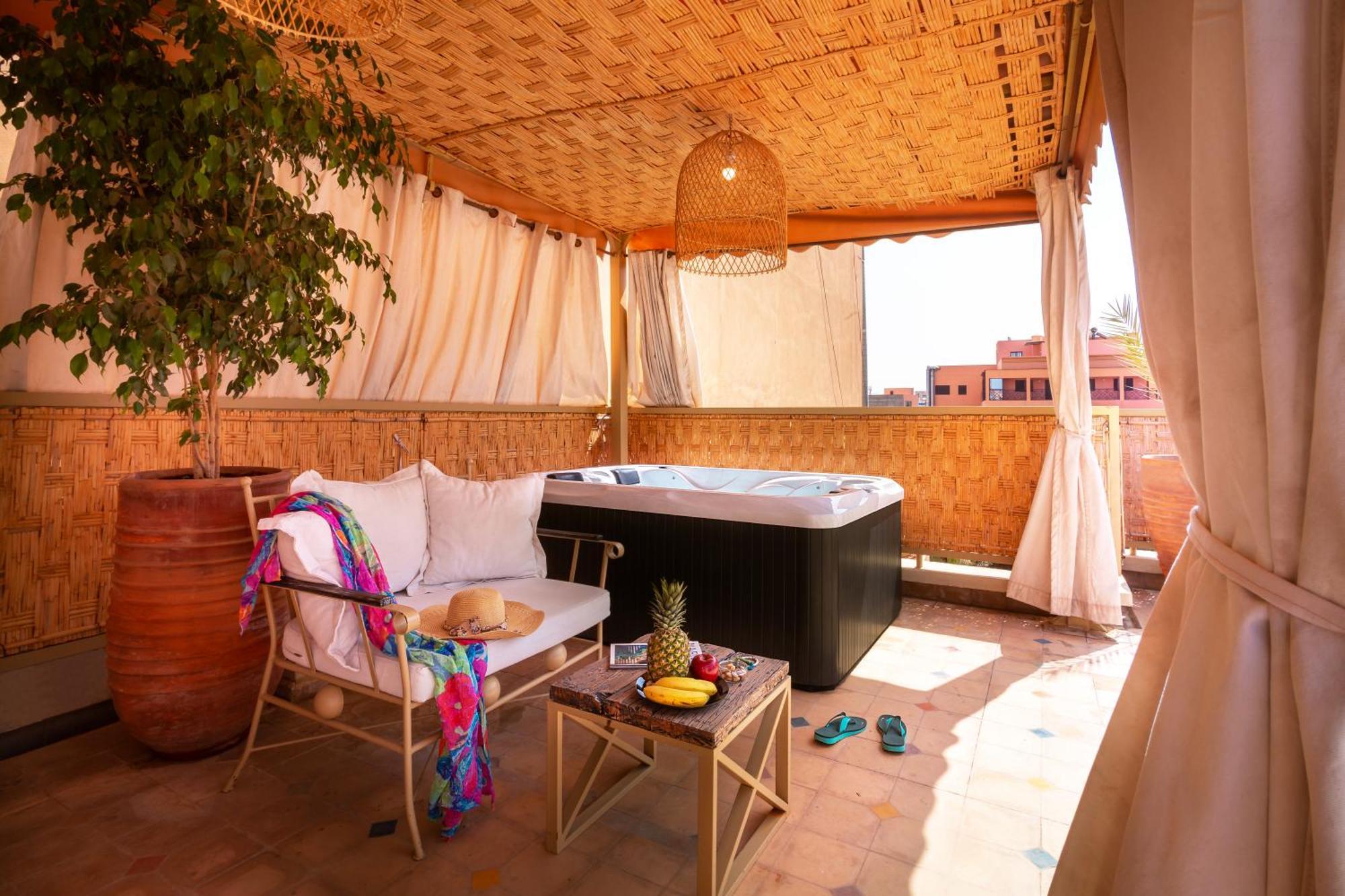 Appartement Les Tanneurs Penthouse Marrakech à Marrakesh Extérieur photo