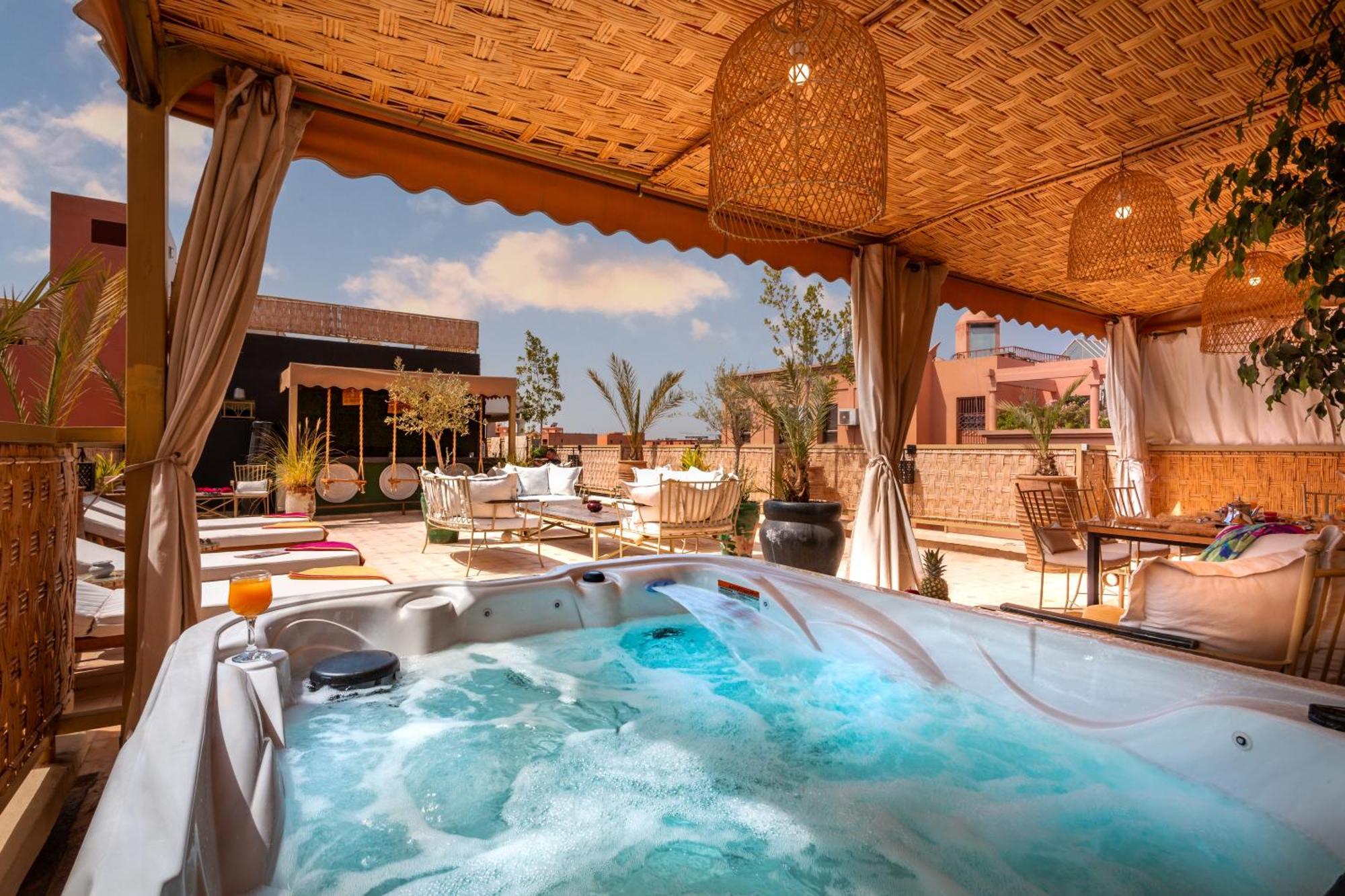 Appartement Les Tanneurs Penthouse Marrakech à Marrakesh Extérieur photo
