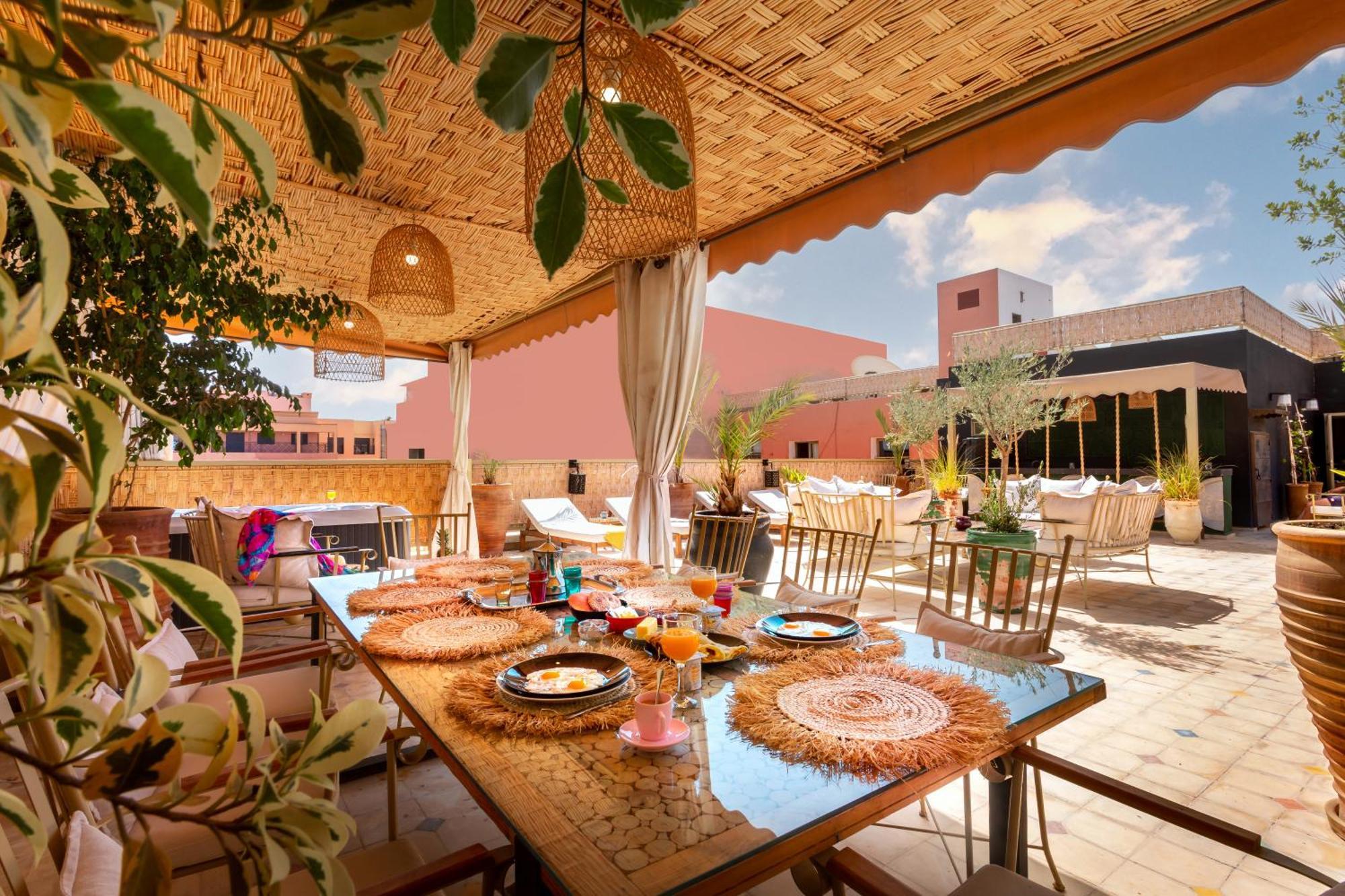 Appartement Les Tanneurs Penthouse Marrakech à Marrakesh Extérieur photo